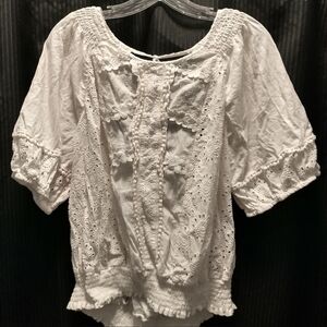 Porridge Clothing Cottagecore Peasant Top size XL